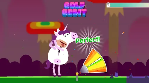 Gameplay screenshot 4 from Golf Orbit: Oneshot Golf Games - Sports game